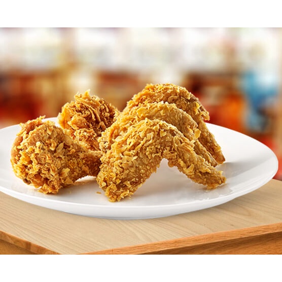 Cánh Gà Rán, Đùi gà rán, gà miếng KFC tẩm bột chiên xù 99 KFC gói 10 cái [GIÒN RỤM THƠM NGON]- Now ship Hà Nội