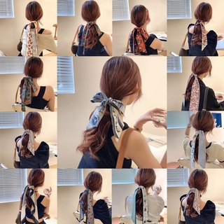 Dây buộc tóc bằng lụa phong cách Pháp đơn giản thời trang cho nữ