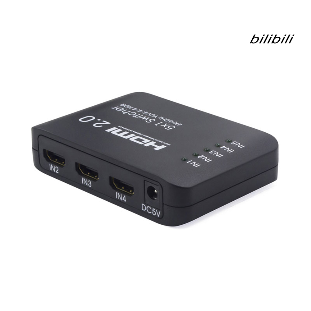 Bộ Chuyển Đổi Video G1Bilili Conumption Hdmi-Compatible 2.0 5x1 Hỗ Trợ 4k 60hz