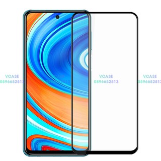 Kính Cường Lực Viền Mỏng Không Lấn Màn Redmi Note 9 Pro / Note 9s / Note 9 Pro Max