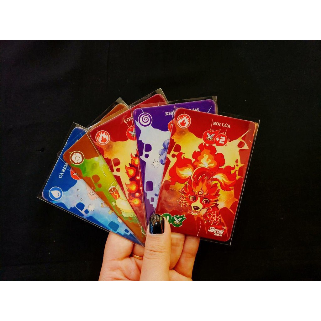 Sleeves bọc bài board game Lớp học Mật ngữ - Siêu Thú Ngân Hà