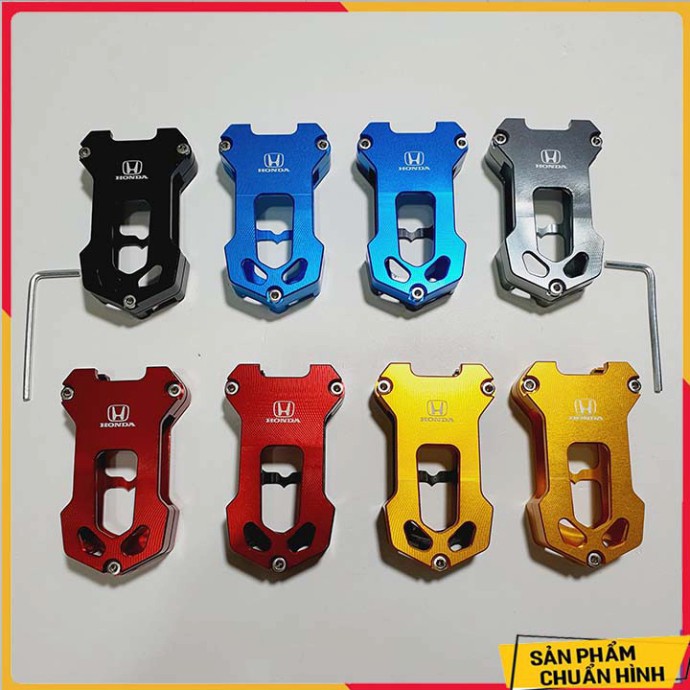 Ốp chìa khóa CNC Smartkey Honda SH, SH MODE, PCX, LEAD, AIR BLADE, VISION  - tặng lục giác