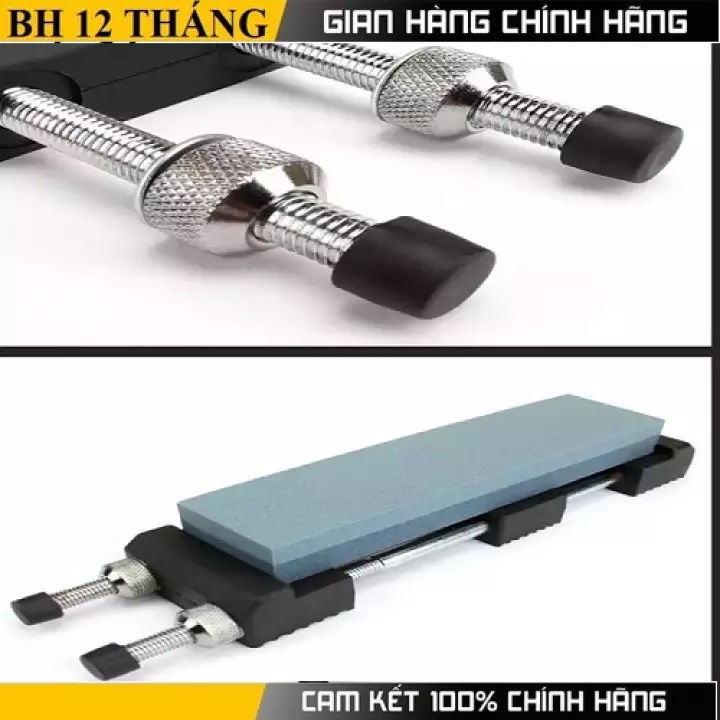 Giá Đỡ Dụng Cụ Kẹp Đá Mài Dao Kéo - Đế Giữ Đá Mài Bằng INOX Chống Trượt