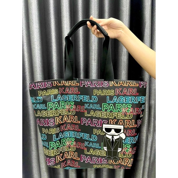 TÚI TOTE KARL LAGERFELD ÔNG GIÀ PHÁP