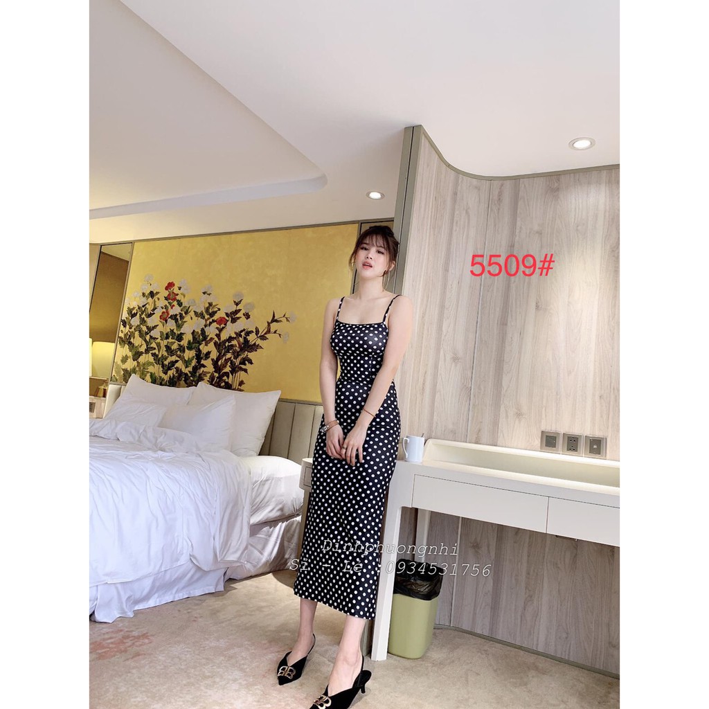 G14. 5509. ĐẦM CHẤM BI 2 DÂY