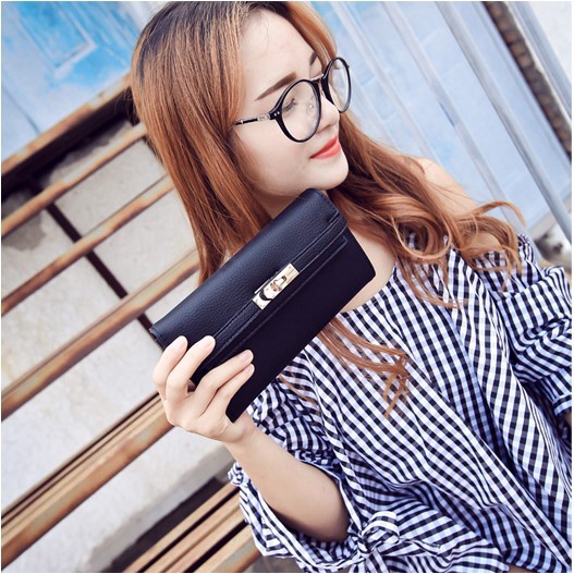 Túi xách nữ dáng ví dài 2 trong 1phong cách Hàn Quốc giá rẻ Capucha T169