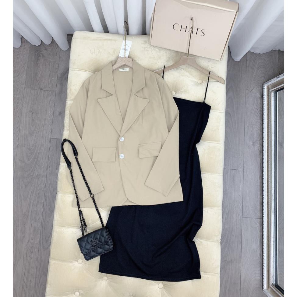 Set đồ nữ cá tính, set váy dài áo vest đi chơi sang chảnh mùa hè đẹp 8A00102 JKR | BigBuy360 - bigbuy360.vn