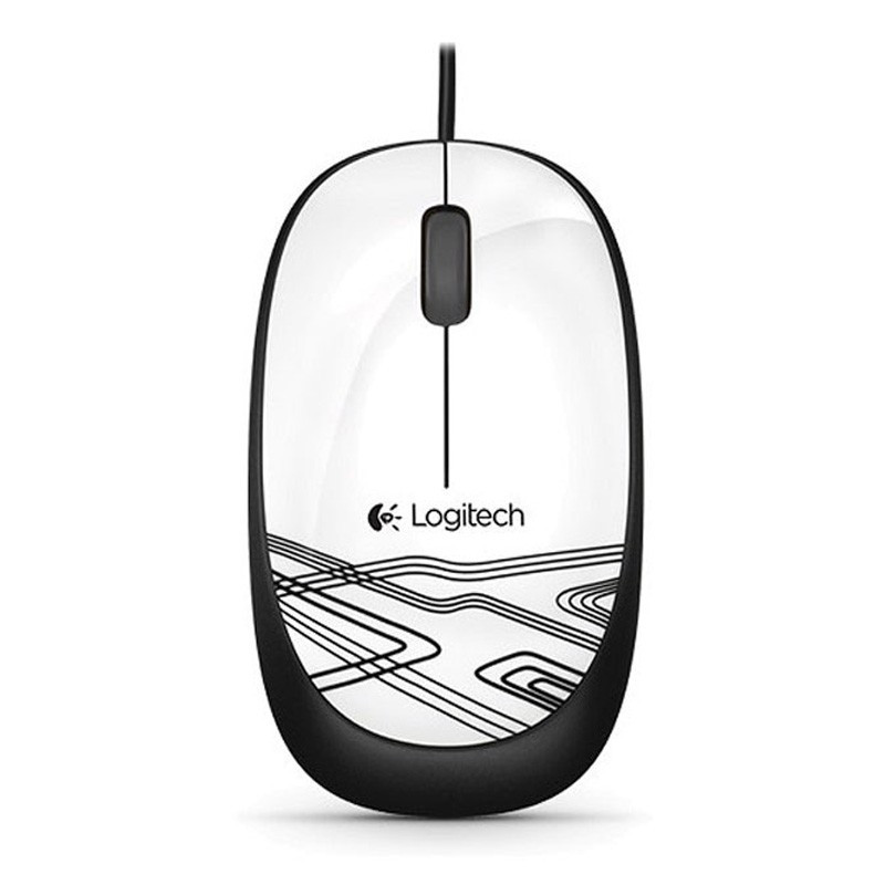 Chuột máy tính có dây Logitech M105 (Đen, Trắng, Đỏ)