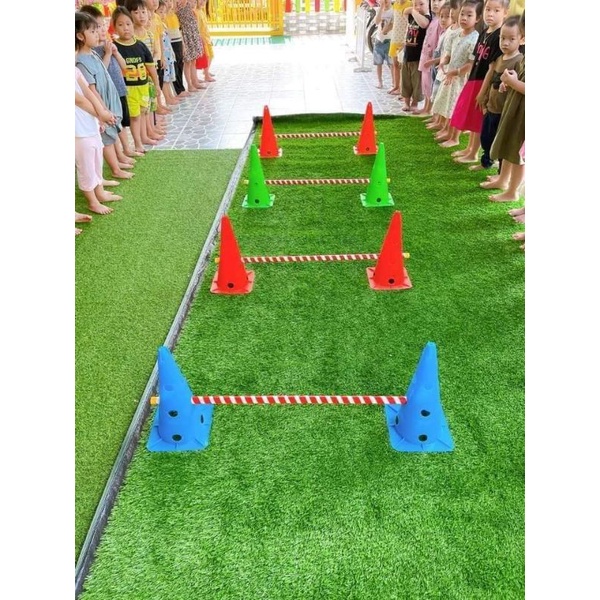 Chóp vận động 40cm cho trẻ, chóp thể dục cho bé một ngày năng động - Đồ dùng mầm non