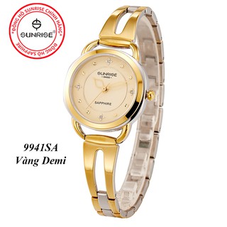 Đồng hồ nữ đẹp ♥️FREESHIP♥️ Model Sunrise 9941SA kính Sapphire chống xước chống nước tốt - Fullbox chính hãng
