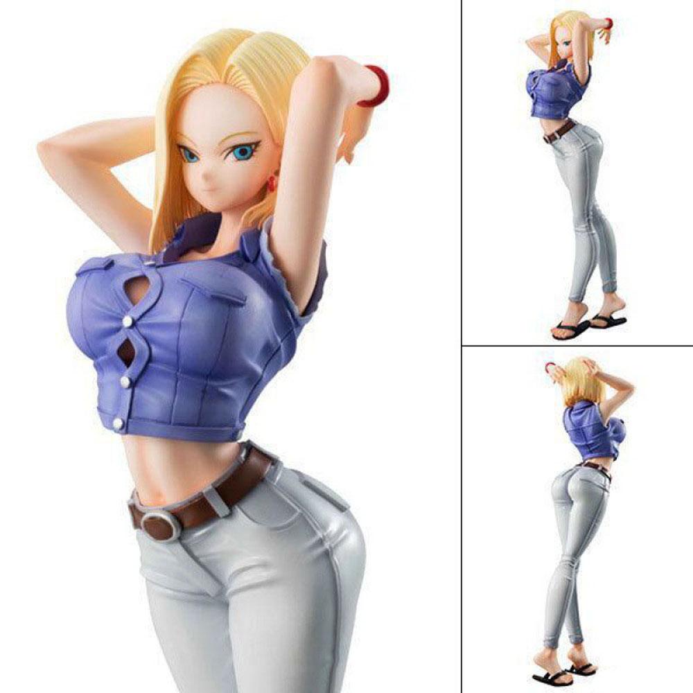Mô Hình Đồ Chơi Nhân Vật Dragon Ball Android 18 Ver.3 Bằng PVC