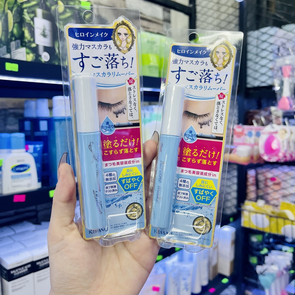 Tẩy trang Mascara ISEHAN KISS ME Heroine Make Speedy Mascara Remover Nhật Bản 6.6ml