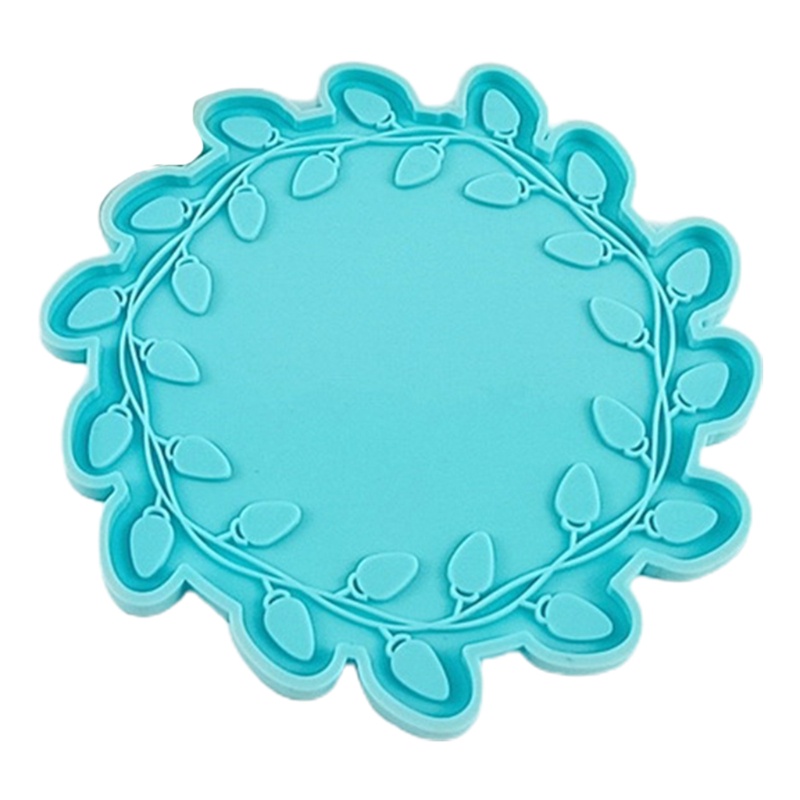 Sa Khuôn Silicone Làm Đế Lót Ly Bằng Epoxy Resin DIY