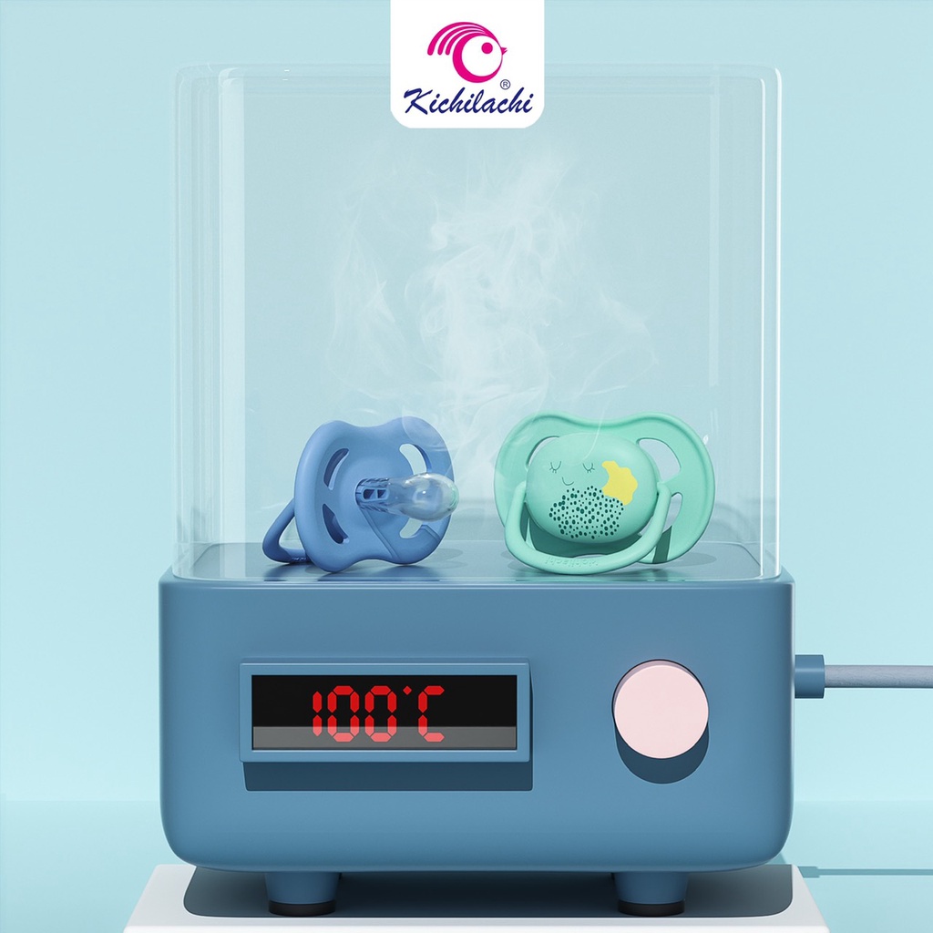 Ti Giả Avent - Kichilachi Ultra Air Ban Ngày, Núm Vú Ngậm Cho Trẻ Sơ Sinh 0-6m Chống Vâu Chất Liệu Silicone