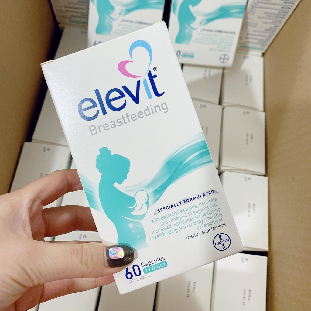 MẪU MỚI - ELEVIT BREASTFEEDING - Elevit Sau Sinh, Cho Con Bú Úc