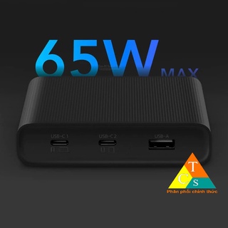Củ sạc laptop chuẩn pd 3 usb xiaomi zmi ha932 65w