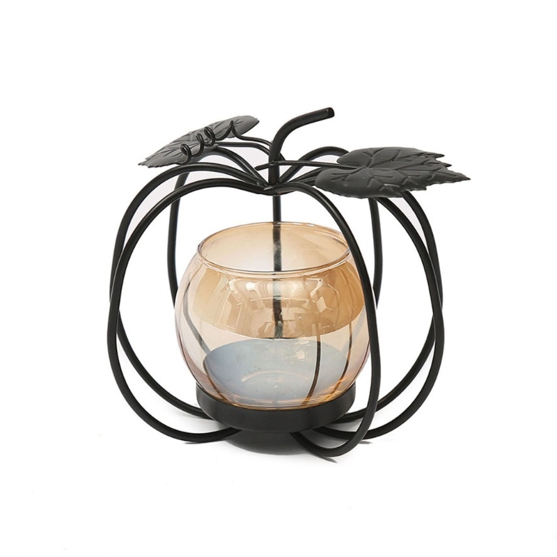 Giá Đỡ Nến Hình Bí Ngô Phong Cách Cổ Điển Độc Đáo Trang Trí Nhà Cửa / Quán Bar / Nhà Hàng