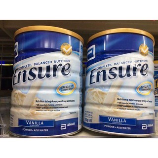 Sữa Ensure Úc vị Vanilla 850g