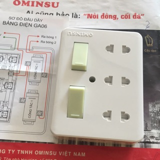 Bảng điện giả âm cao cấp , có màn  che an toàn
