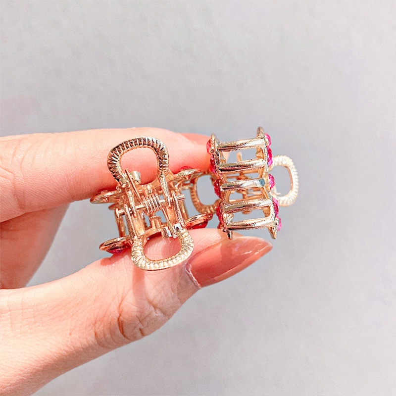 Kẹp Càng Cua Đính Đá Hình Bướm Lấp Lánh