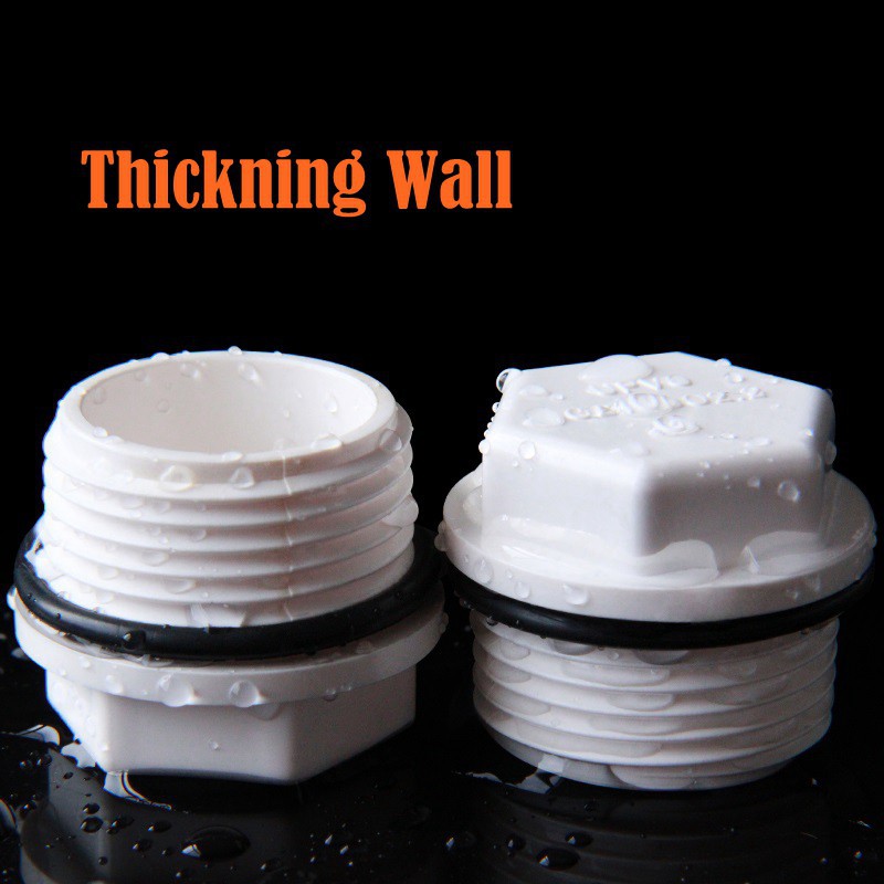 5 Đầu Nối Ống Nước Bằng Nhựa Pvc 20mm 25mm 32mm