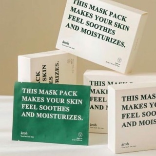 Mặt nạ Aroh rau má mát lạnh ❄️