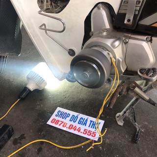 Củ Phát Điện Gắn Xe Máy Bộ Phát Điện Mini Gắn Xe Máy Điện Ra 220 V