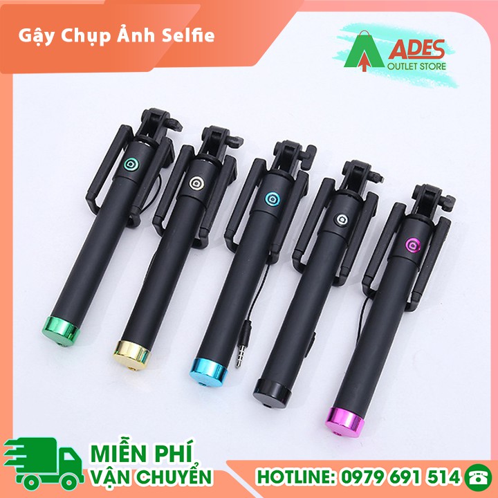 Gậy Chụp Hình Selfie- Gậy Tự Sướng Xi Sắt Selfie - Dễ Dàng, Tiện Lợi - RANDOM MÀU