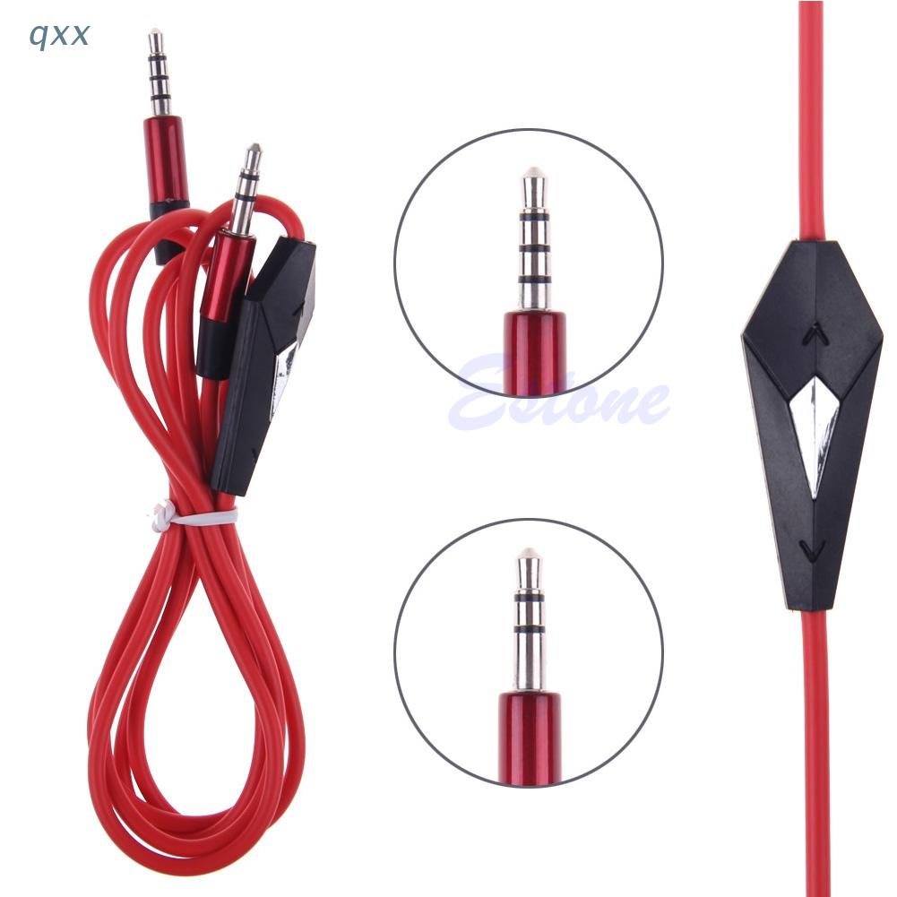 Dây Cáp Nối Dài Tai Nghe / Mic / Đầu Cắm 3.5mm Cho Xe Hơi