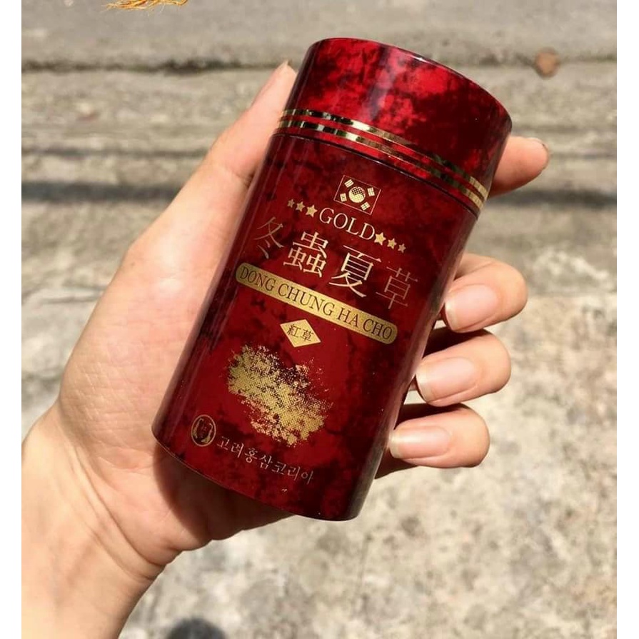Đông Trùng Hạ Thảo Kuemsan Cao Cấp Hàn Quốc  2 lọ kimsam - linhnhikorea