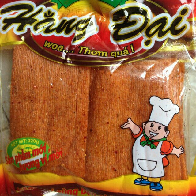 Bò Miếng Hằng Đại, Snack Thơm Cay Hằng Đại Gói 320G