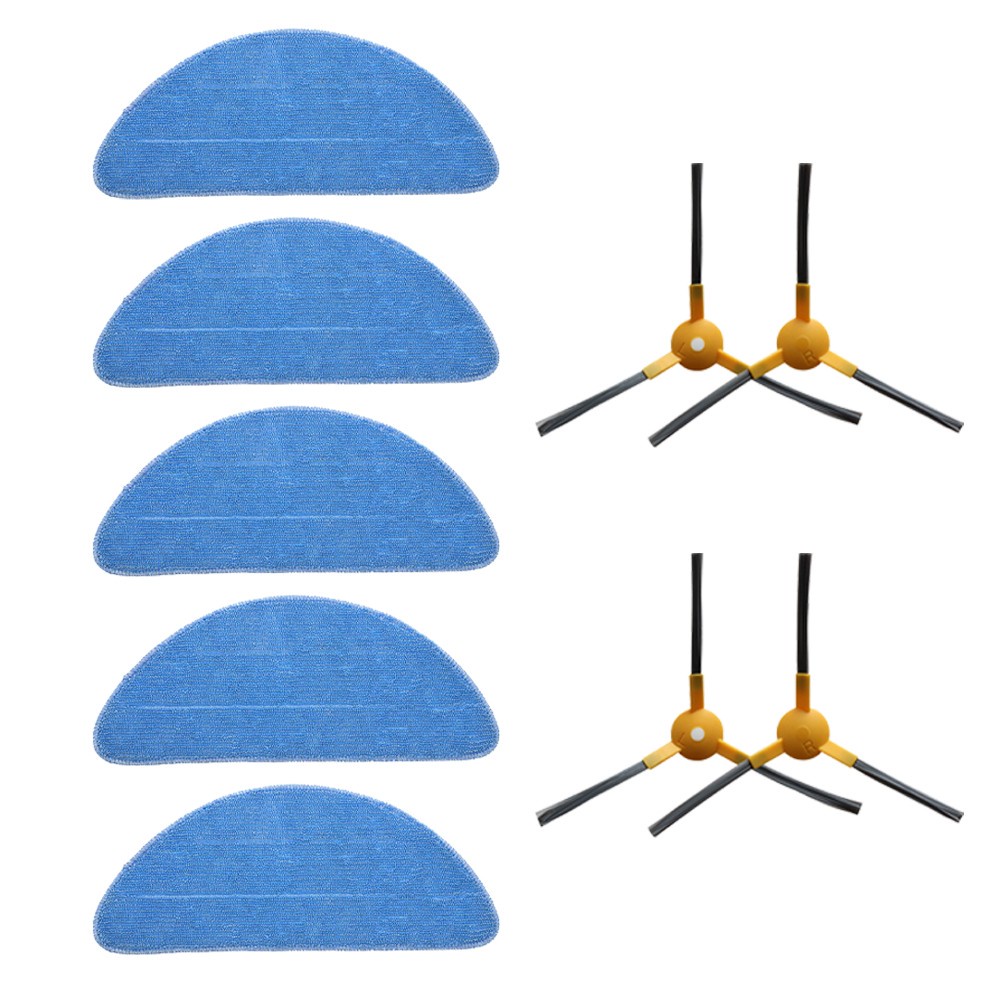 Filter+Side Brush Kit For ABIR X6 X5 X8 Robot Vacuum Cleaner Spare Parts Replace