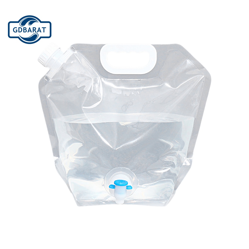 [NYCA Stock] Túi Đựng Nước 5L / 10L Gấp Gọn Dễ Dàng Có Nắp Vặn