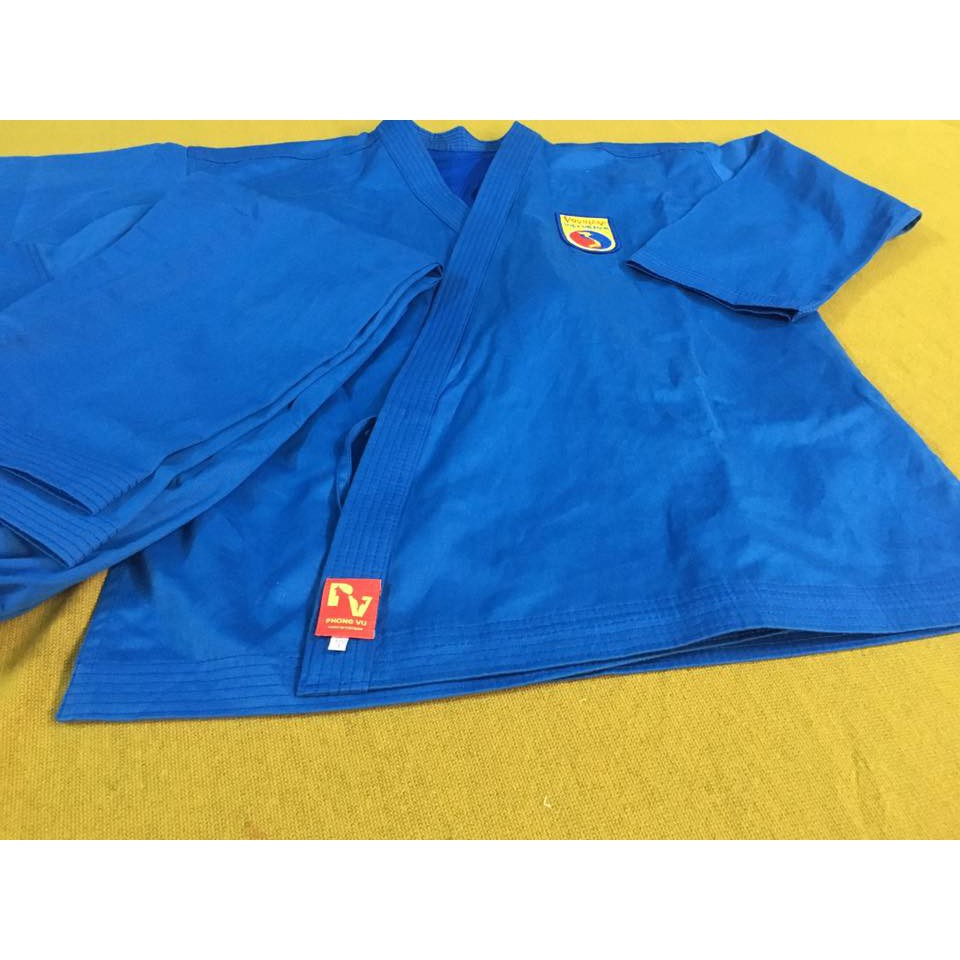 Combo bộ Võ phục Vovinam loại tốt + tặng kèm 02 móc khóa Vovovinam