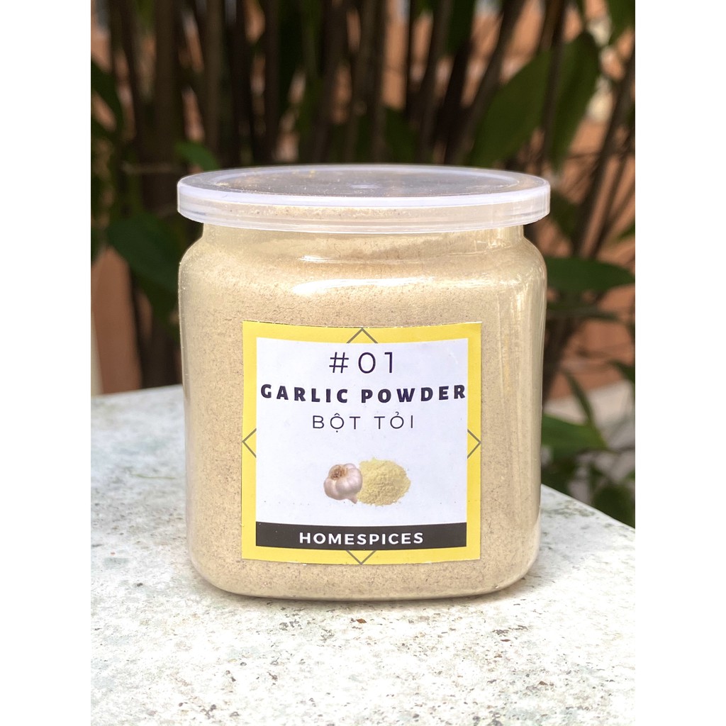 Bột Tỏi - Garlic thơm, hũ dùng tiện lợi