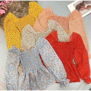 Áo kiểu crop top trẻ trung