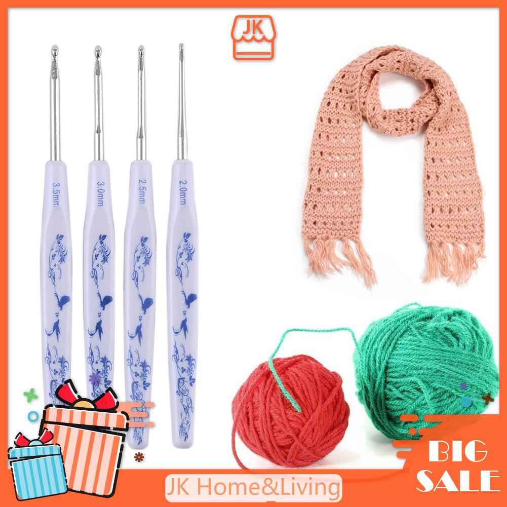 Bộ 9 Móc Đan Len 2-6mm