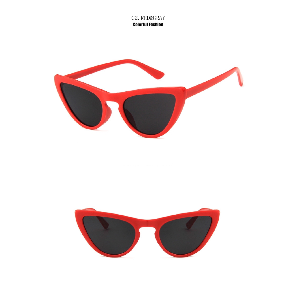 Kính mát kiểu mắt mèo SAMJUNE thời trang 2018 dành cho nữ