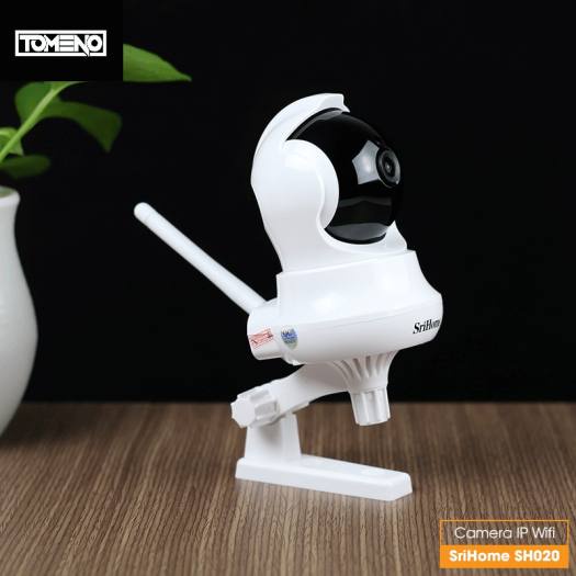 Camera Wifi Srihome SH020 - 3.0MPX - UtralHD - App mượt - rõ nét -