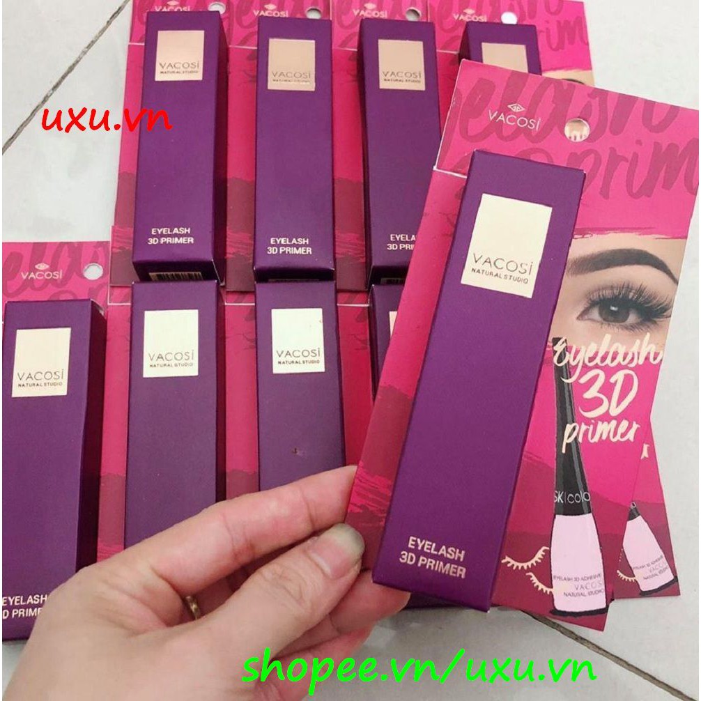 Keo Dán Mi Vacosi 8Ml Natural Studio Eyelash 3D Adhesive, Với uxu.vn Tất Cả Là Chính Hãng.