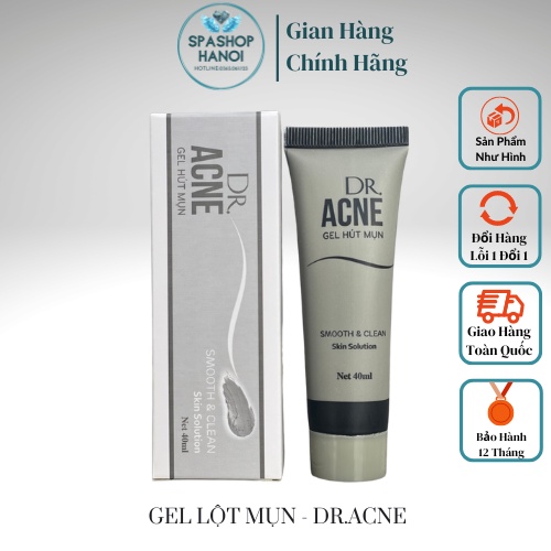 Gel Lột Mụn - Dr.Acne - Hút Sạch Mụn Cám, Mụn Đầu Đen - Sáng Da.