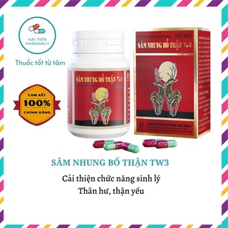Sâm nhung bổ thận TW3 giảm tiểu đêm