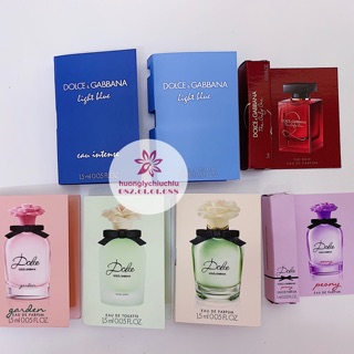 Mẫu thử nước hoa DG Dolce Gabbana (vial)