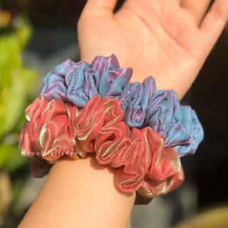 Đồ buộc tóc màu ombre - Scrunchies