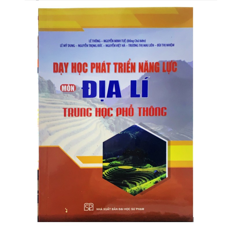 Sách - Dạy học phát triển năng lực môn Địa lí trung học phổ thông