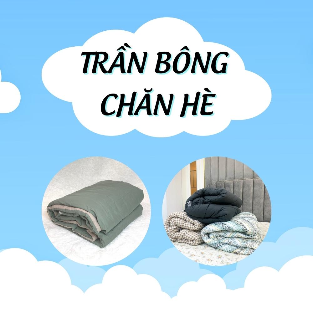 Dịch vụ trần ga trải nệm, trần bông chăn hè 2 mặt - Otama Bedding