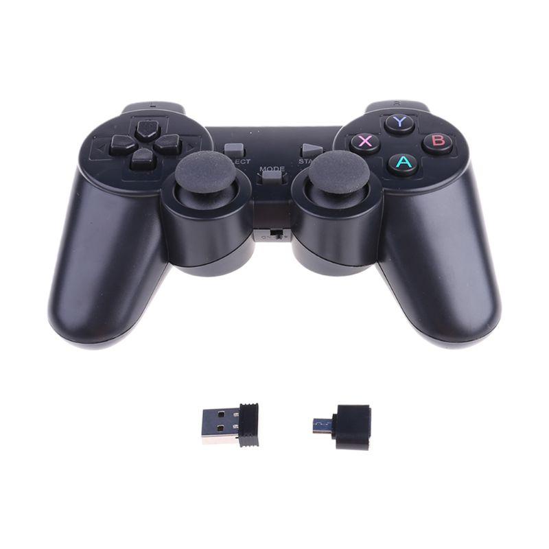 Tay cầm chơi game không dây 2.4G cho PS1/2/3 TV Box PC Laptop