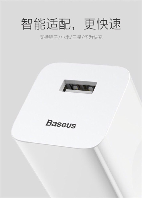 Củ sạc nhanh Baseus Wireless Charging Quick Charge 3.0