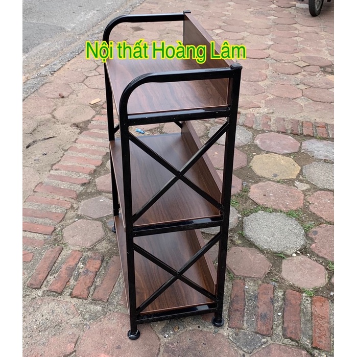 Kệ sắt đa năng 3 tầng dài 50cm mẫu mới