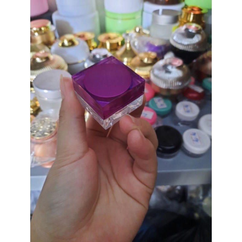 Hủ vuông 5g chiết mỹ phẩm - Chiết kem face test